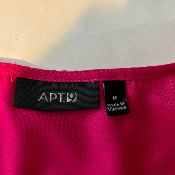 Apt. 9 Pink Sleeveless Front Zipper Top Women's Size Medium Office Casua… - Picture 8 of 10
